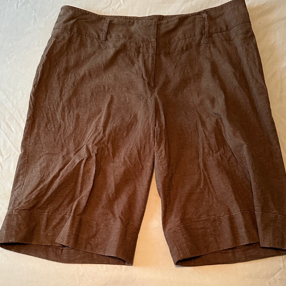 Lane Bryant Tan Women's Shorts